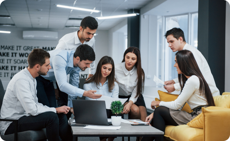 Digital marketing strategy illustration by CognitiMax - best marketing agency in USA and India